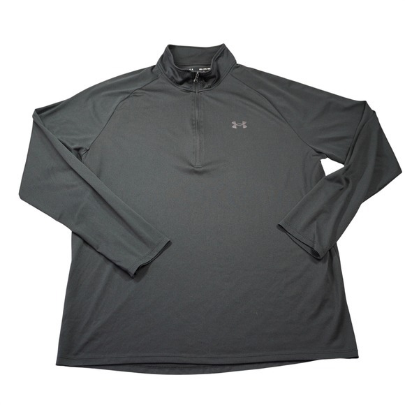 Under Armour Other - Under Armour Mens Tech 2.0 Quarter Zip Pullover Black 2XL Loose‎ Fit Workout Top